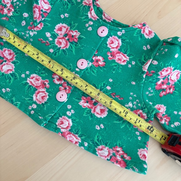 AWESOME vintage floral Banana Split set 24M - Picture 7 of 9